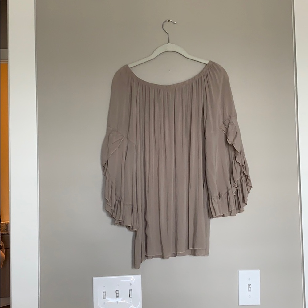 Off the shoulder shirt